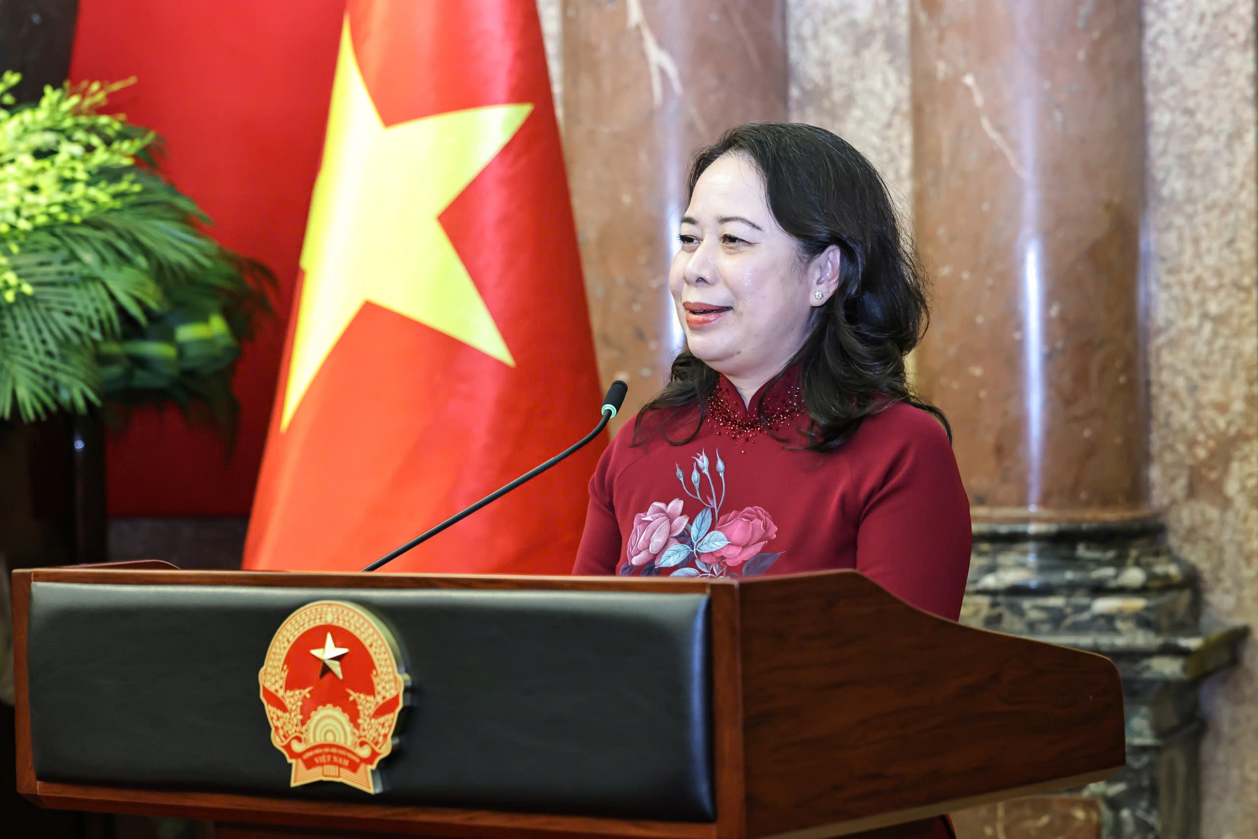 Phó Chủ tịch nước Võ Thị Ánh Xuân gặp mặt trí thức trẻ kiều bào