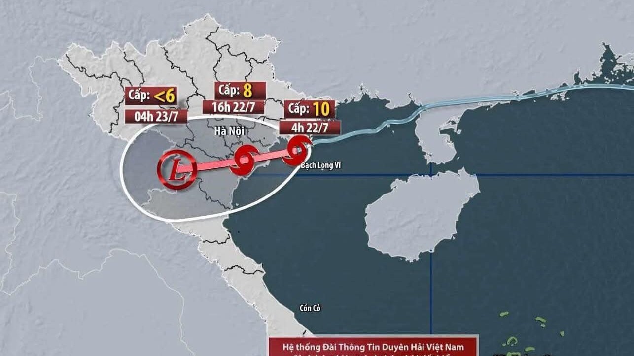 Thời tiết hôm nay (23/7): Bão số 3 đã tan, mưa lớn tiếp diễn ở nhiều khu vực