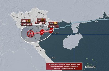 Thời tiết hôm nay (23/7): Bão số 3 đã tan, mưa lớn tiếp diễn ở nhiều khu vực