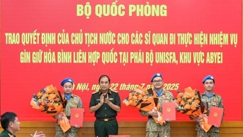 3 si quan quan doi nhan dan viet nam nhan nhiem vu gin giu hoa binh lien hop quoc