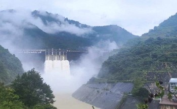 Thủy điện Bản Vẽ cắt giảm 74% lưu lượng đỉnh lũ do ảnh hưởng của cơn bão số 3