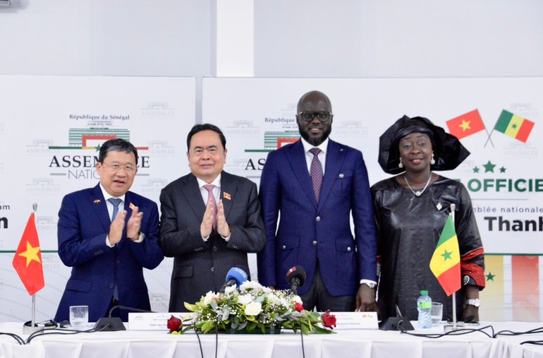 Quốc hội Việt Nam và Quốc hội Senegal thúc đẩy phát triển quan hệ hợp tác trên nhiều lĩnh vực