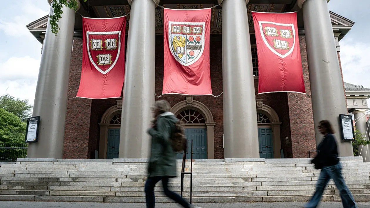 khuôn viên trường Đại học Harvard. (Ảnh: Getty)