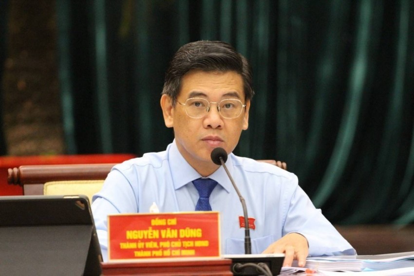 Phó Chủ tịch UBND TP. Hồ Chí Minh Nguyễn Văn Dũng phát biểu. (Ảnh: 
