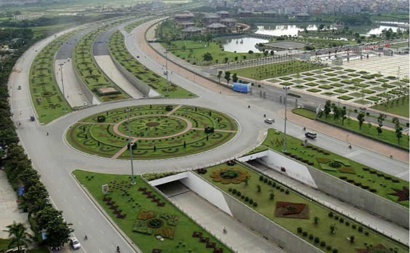 Đại lộ Tây Thăng Long đang tăng tốc hoàn thiện, trở thành trục kết nối chiến lược phía Tây Hà Nội