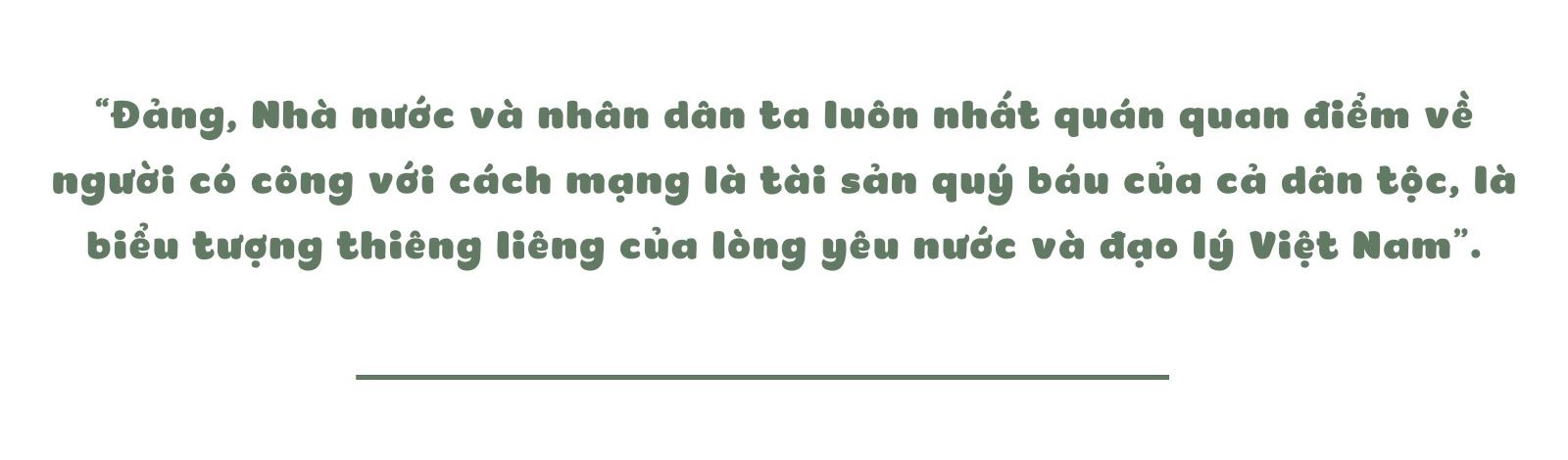 Chăm lo cho người có công với đất nước là mệnh lệnh từ trái tim