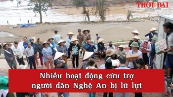 [Video] Nhiều hoạt động cứu trợ người dân Nghệ An bị lũ lụt