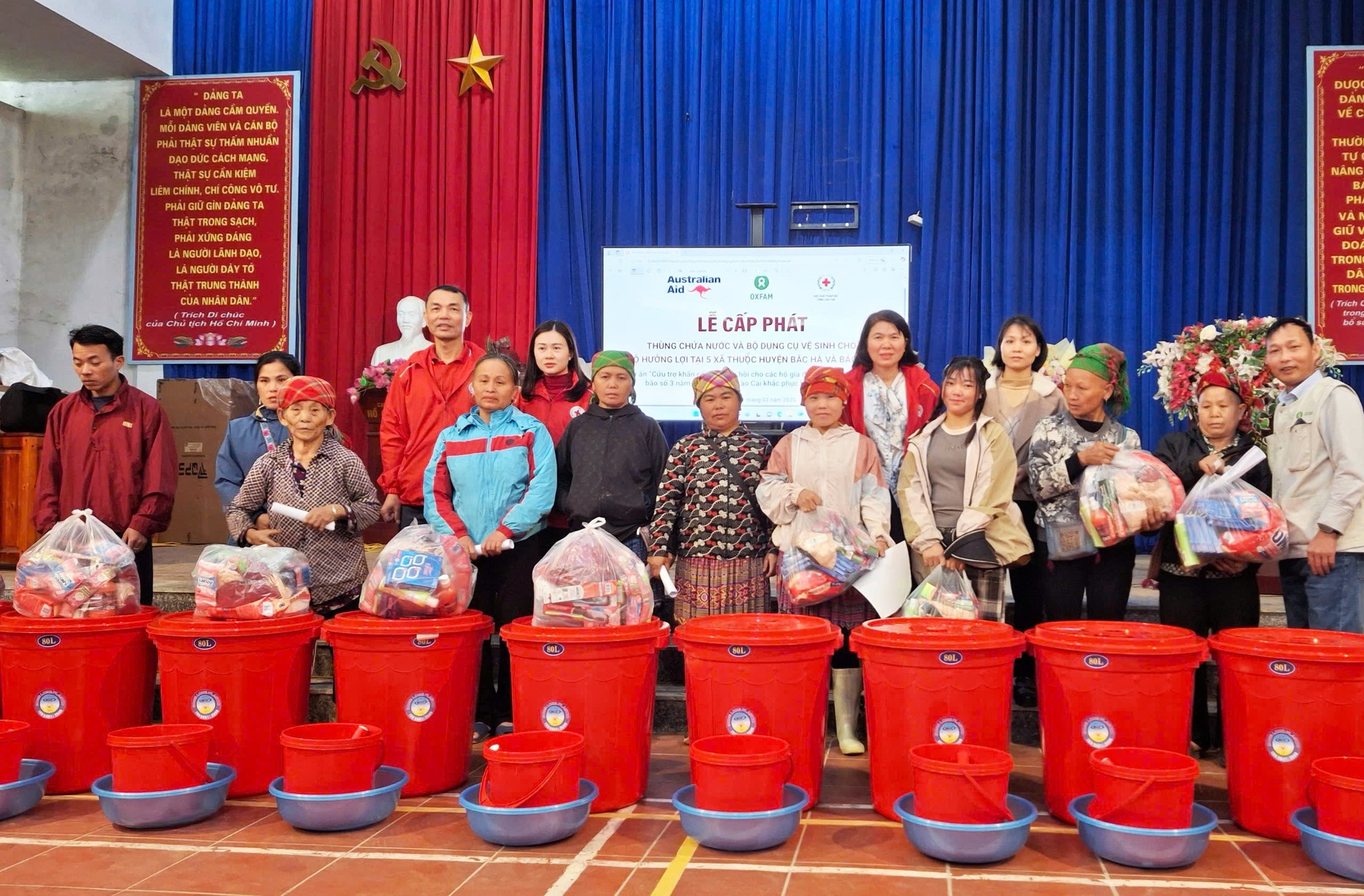 Hơn 45.000 người được Oxfam hỗ trợ phục hồi sinh kế sau bão Yagi