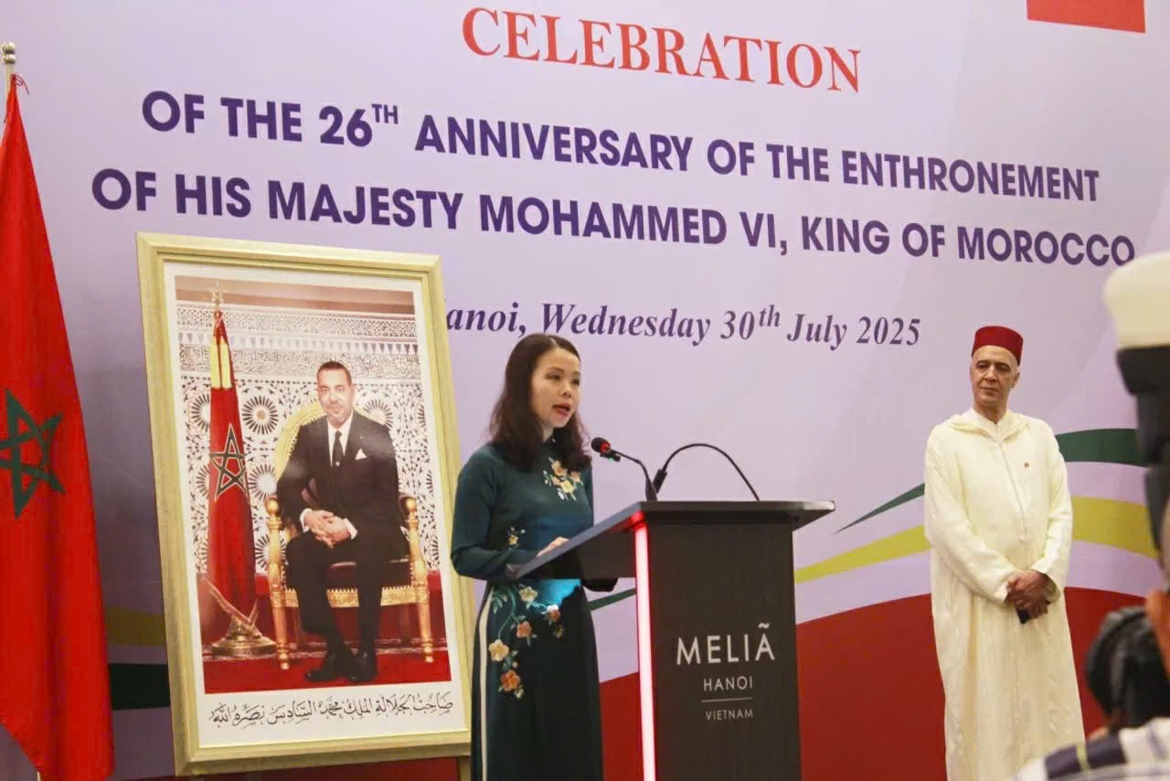 Việt Nam - Morocco: tiếp tục thúc đẩy hợp tác song phương trên nhiều lĩnh vực