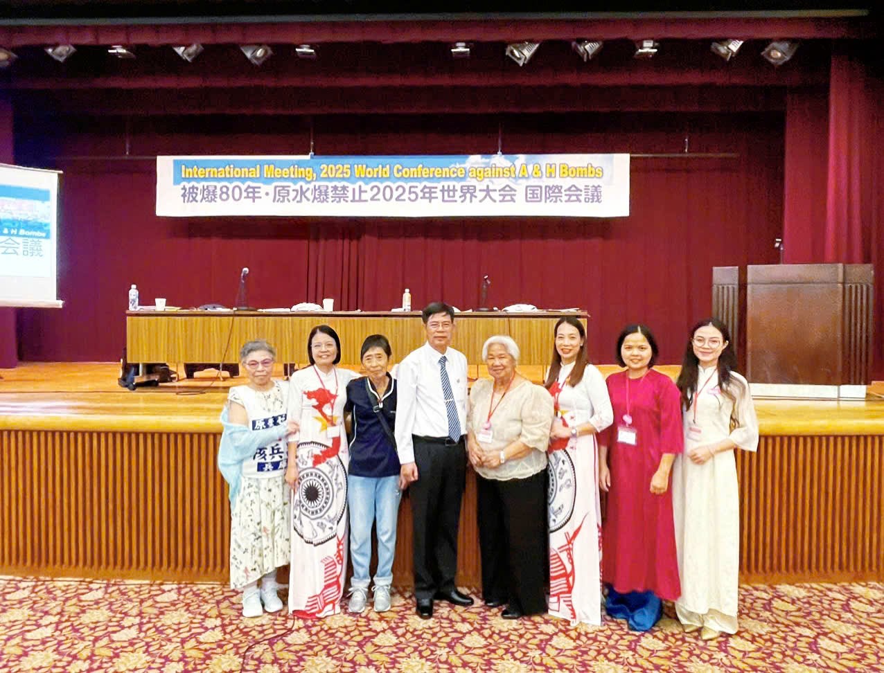 Việt Nam lan tỏa thông điệp hòa bình tại Hội nghị Thế giới chống bom Nguyên tử và Khinh khí 2025