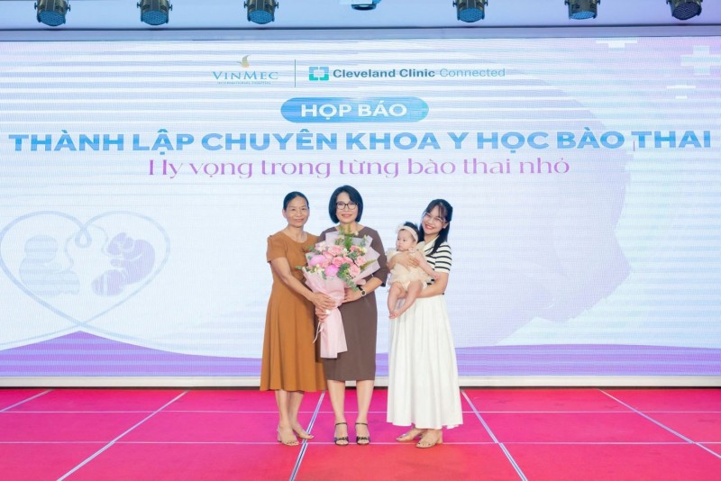 VINMEC ra mắt Chuyên khoa Y học Bào thai: Bước ngoặt trong điều trị trước sinh tại Việt Nam
