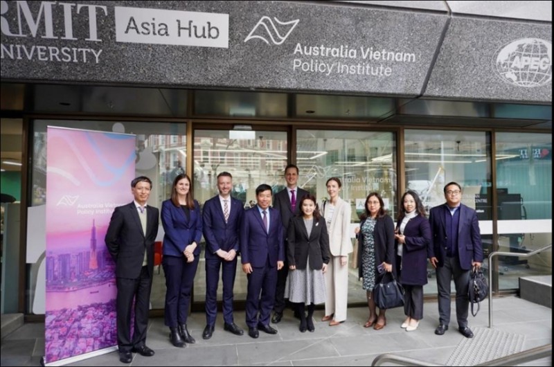  Các đại biểu dự Đối thoại quan chức cấp cao hai Bộ Ngoại giao Việt Nam - Australia lần thứ nhất. Ảnh: Bộ Ngoại giao
