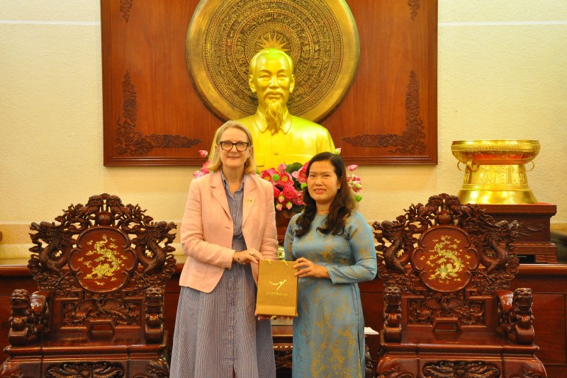 Thúc đẩy hợp tác giữa Cần Thơ và Tổng Lãnh sự quán Úc tại thành phố Hồ Chí Minh