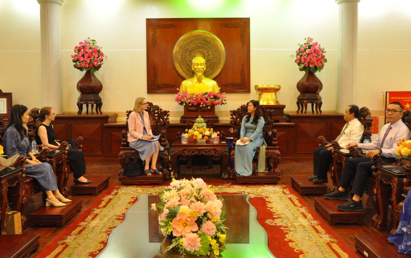 Thúc đẩy hợp tác giữa Cần Thơ và Tổng Lãnh sự quán Úc tại thành phố Hồ Chí Minh