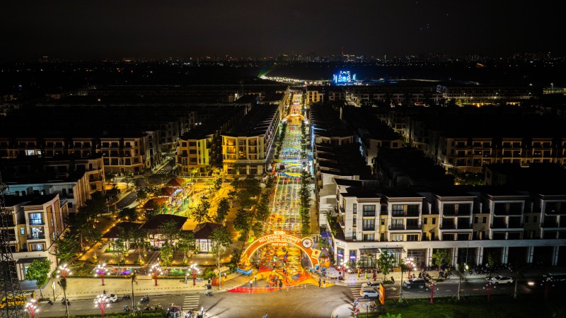Thành phố Thiên niên kỷ T&T City Millennia bừng sáng trước đại nhạc hội Thành phố Thiên niên kỷ T&T City Millennia bừng sáng trước đại nhạc hội