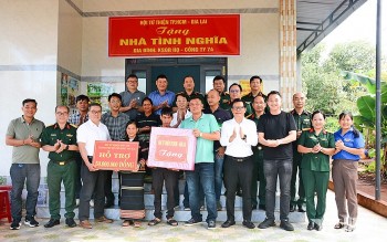 Hội từ thiện thành phố Hồ Chí Minh - Gia Lai chung tay xóa nhà tạm, nhà dột nát