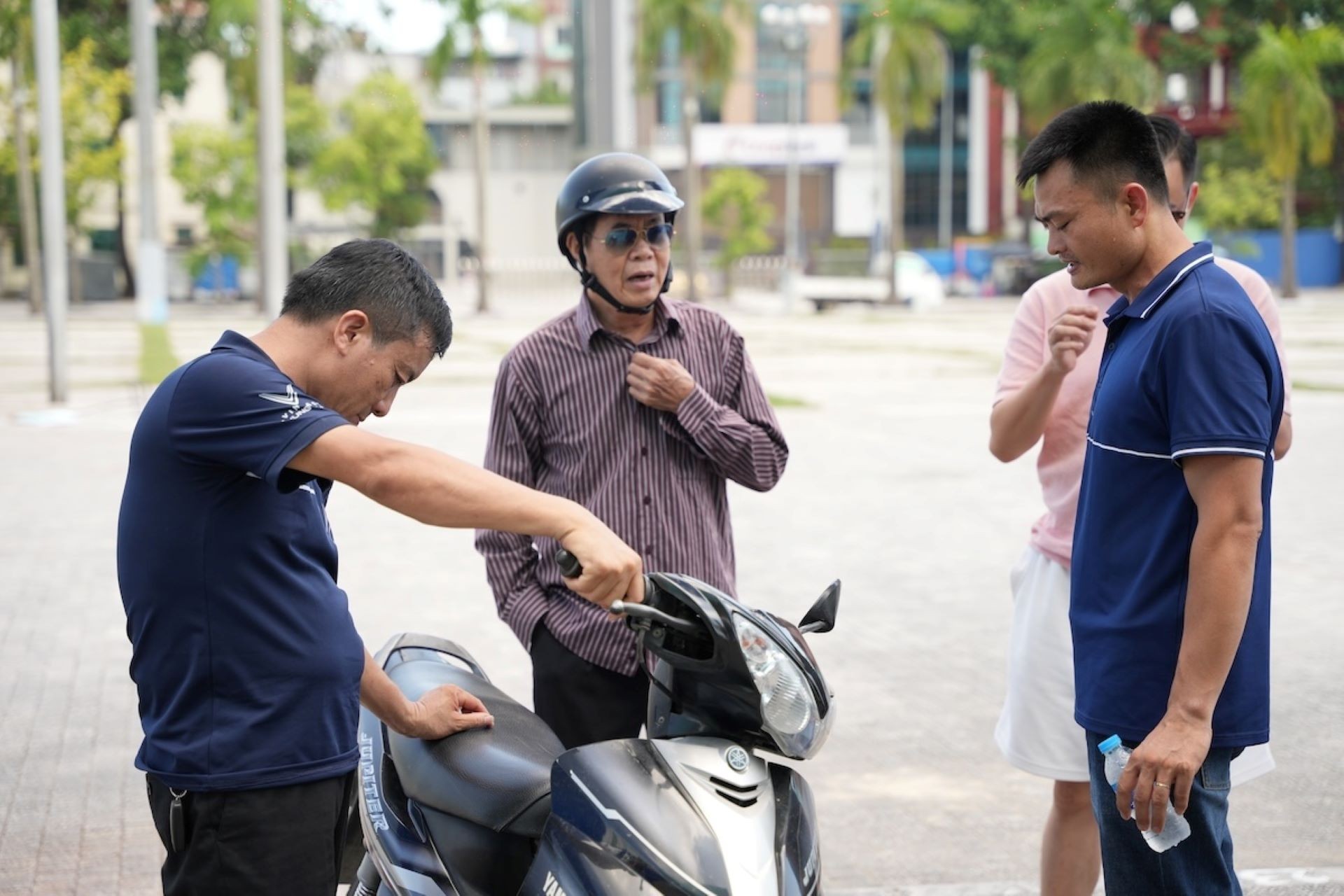 Đổi xe máy xăng, nhận ngay xe điện, khách hàng thích thú: Nhanh - Gọn - Sướng