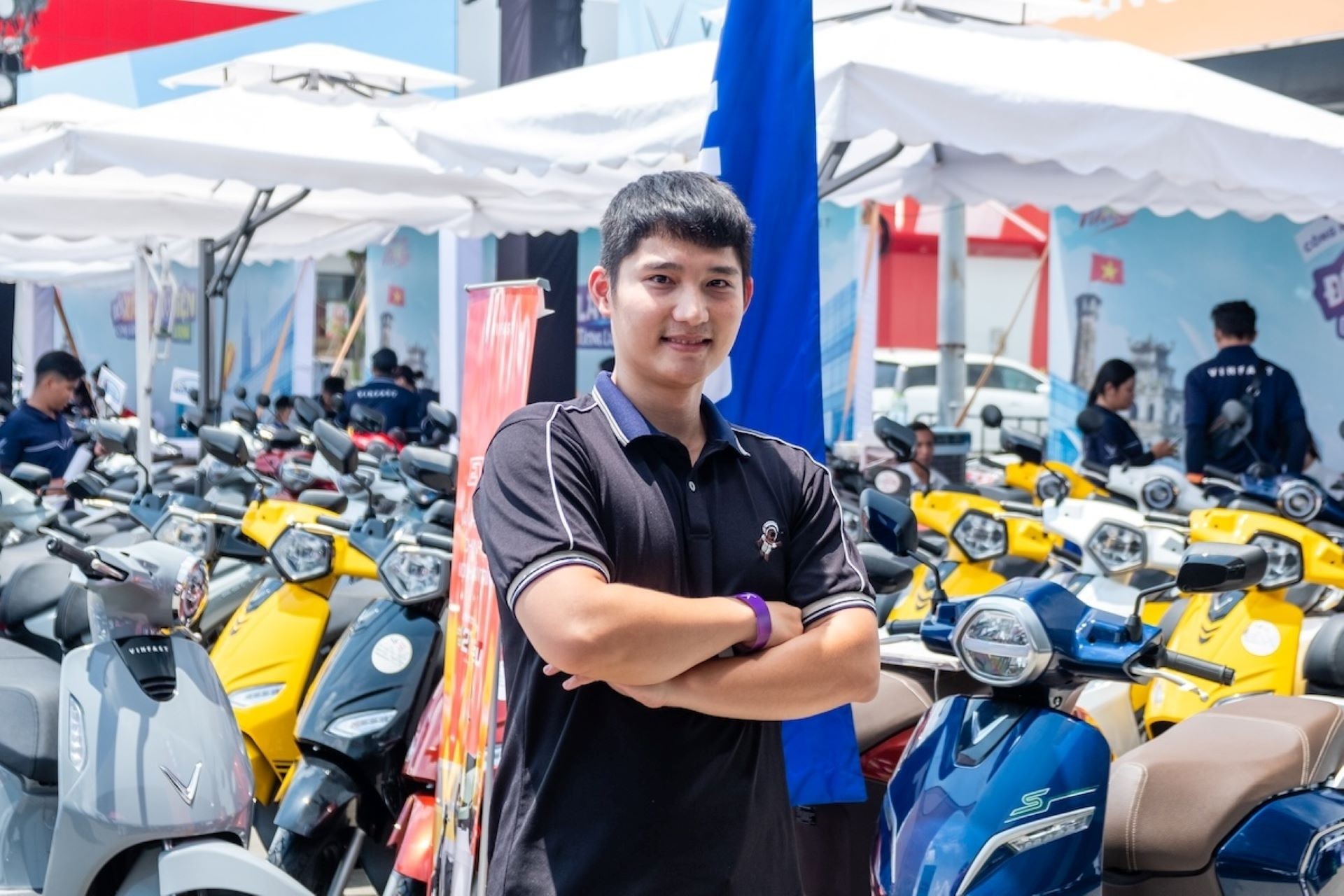 Đổi xe máy xăng, nhận ngay xe điện, khách hàng thích thú: Nhanh - Gọn - Sướng
