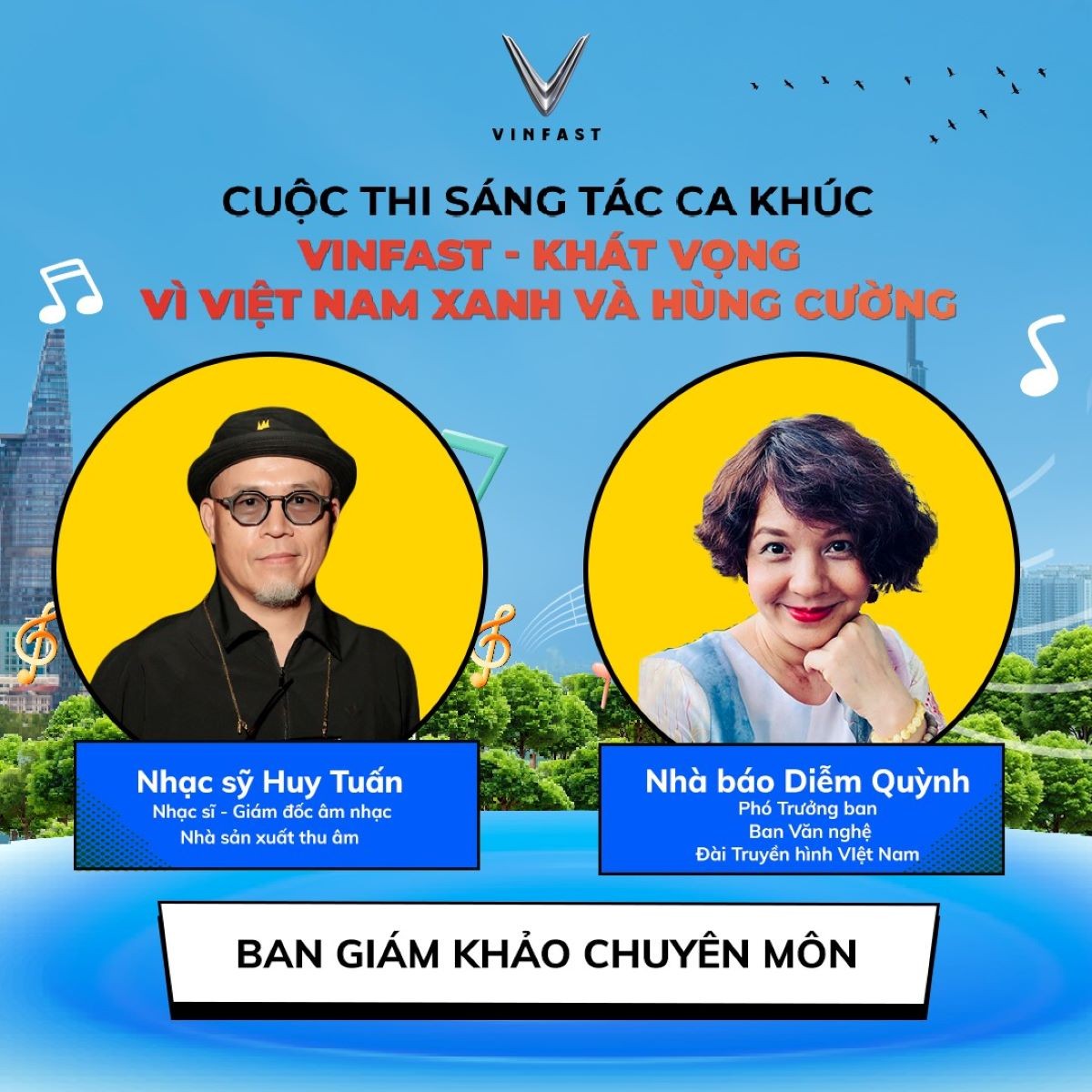 Hàng trăm nhạc sĩ kể chuyện Việt Nam xanh và hùng cường bằng âm nhạc