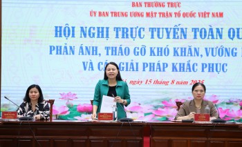 Gỡ điểm nghẽn, thống nhất mô hình, phát huy sức mạnh Mặt trận