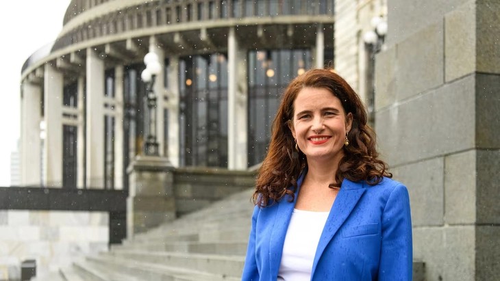 Bộ trưởng Tài chính New Zealand Nicola Willis. (Ảnh: New Zealand Herald)