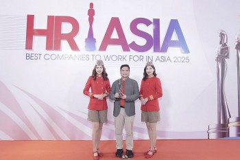 hr asia awards 2025 vinh danh vietjet la noi lam viec tot nhat chau a lan thu 5 lien tiep
