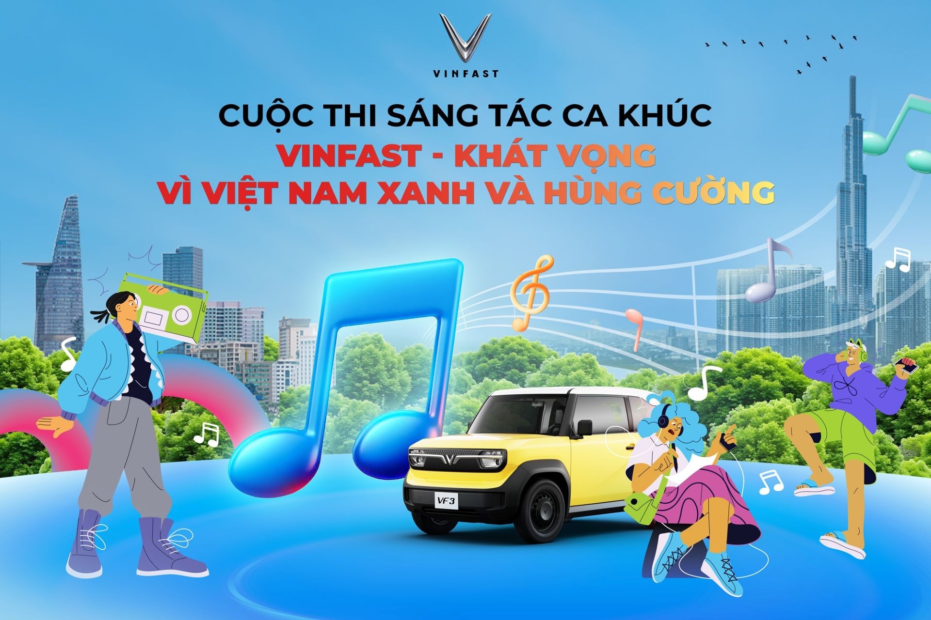 Cuộc thi “VinFast - Khát vọng Vì Việt Nam Xanh và Hùng cường” bước vào vòng tiếp theo, ai sẽ là chủ nhân giải thưởng?