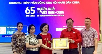 Ngày 18/8: chương trình vận động ủng hộ nhân dân Cuba đã nhận được 332,4 tỷ đồng