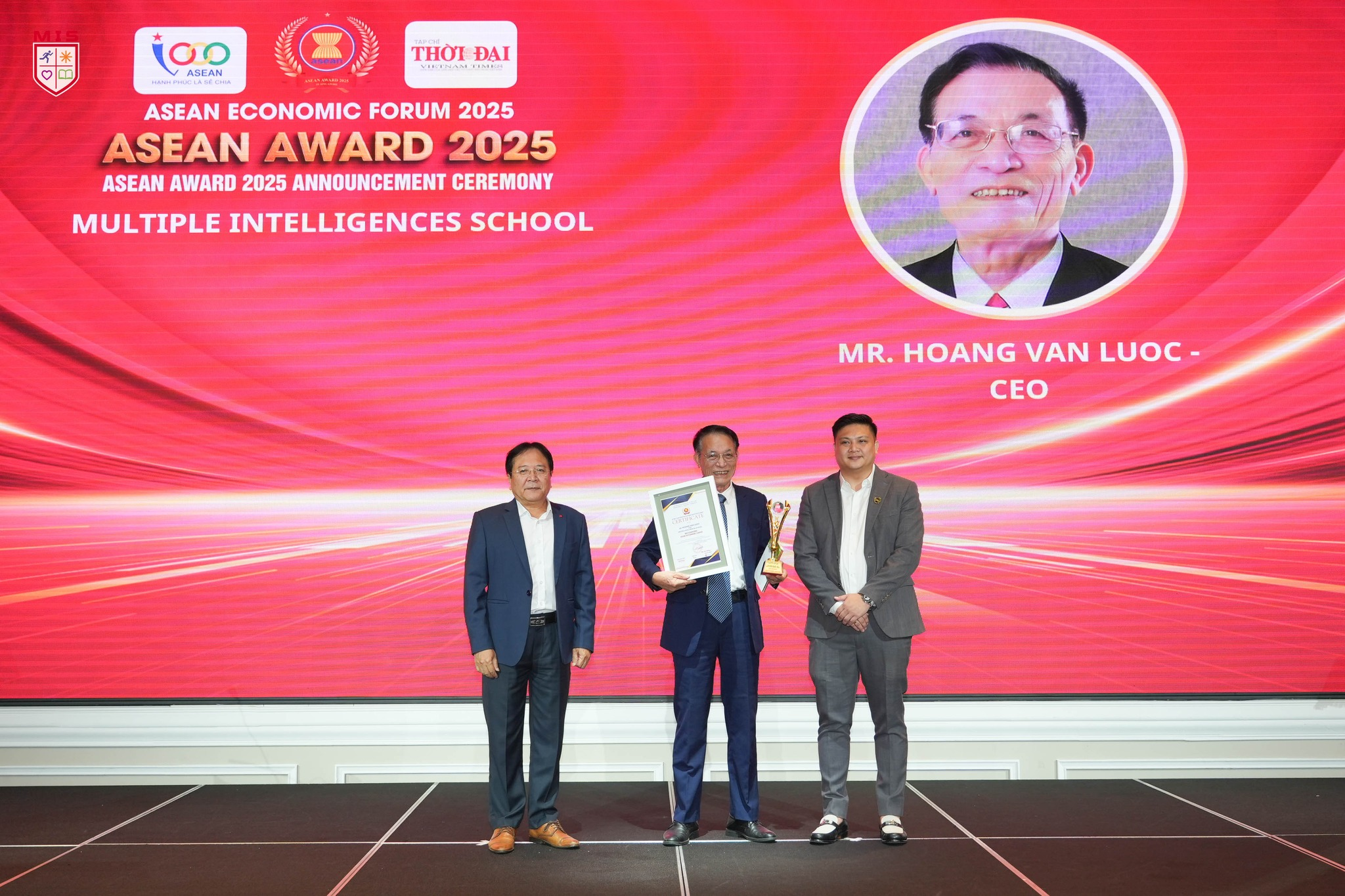 Doanh nhân Hoàng Văn Lược: Kiến tạo MIS khẳng định tầm vóc ASEAN