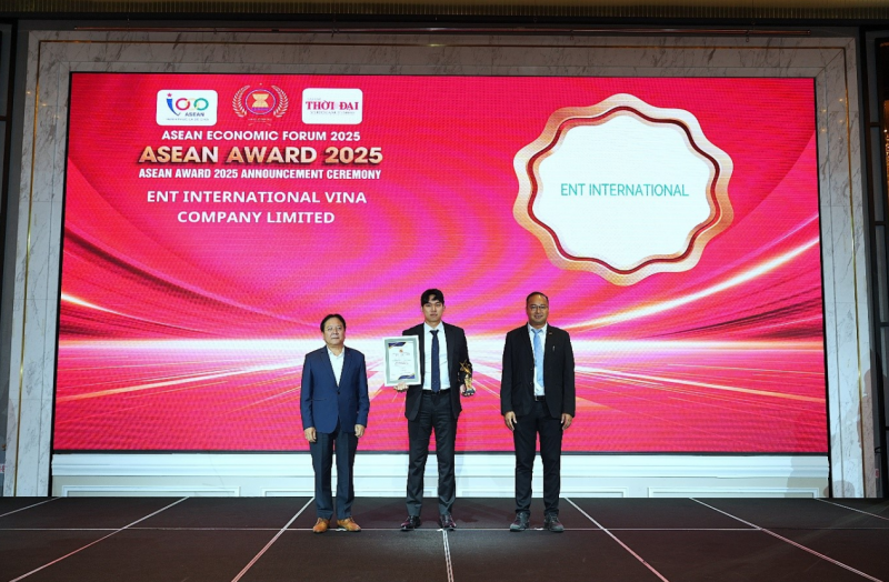 ENT International Vina được vinh danh tại 