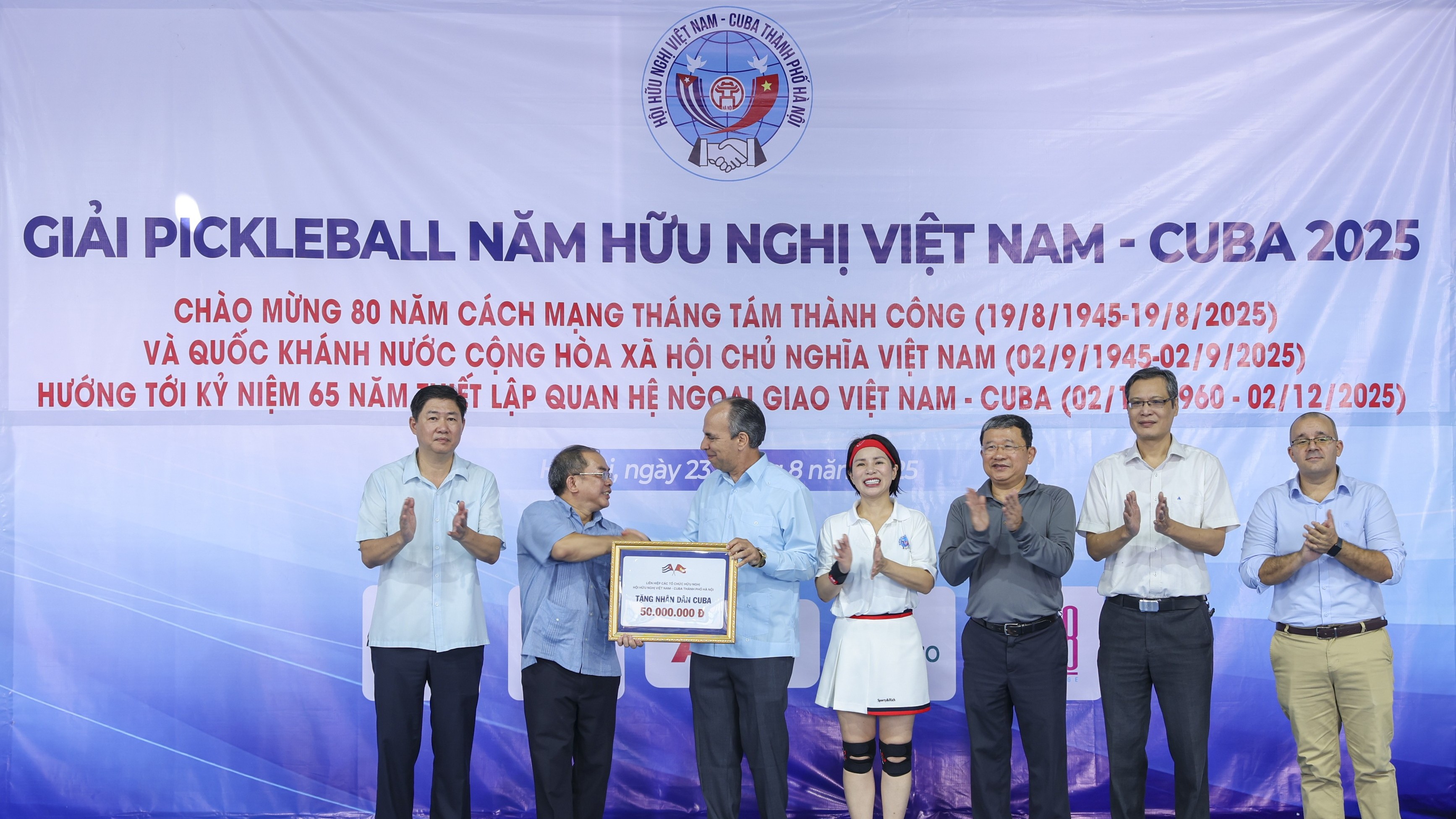 Giao lưu thể thao góp phần thắt chặt tình hữu nghị Việt Nam - Cuba