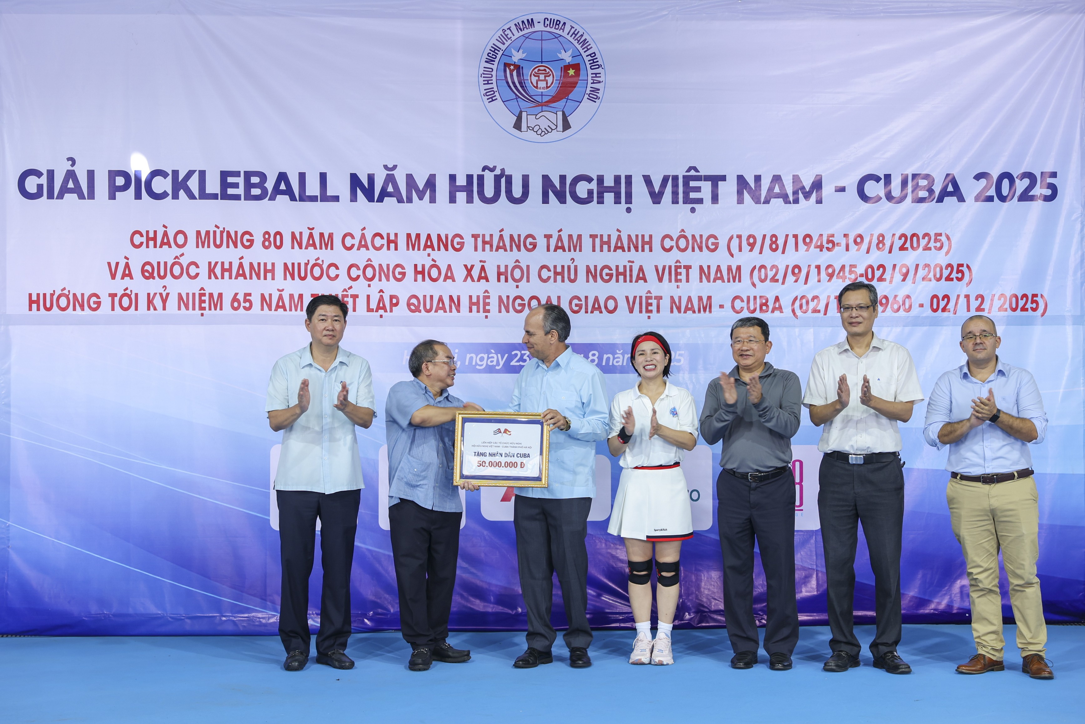 Giao lưu thể thao góp phần thắt chặt tình hữu nghị Việt Nam - Cuba