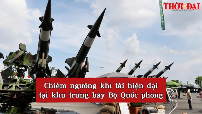 [Video] Chiêm ngưỡng khí tài hiện đại tại khu trưng bày Bộ Quốc phòng