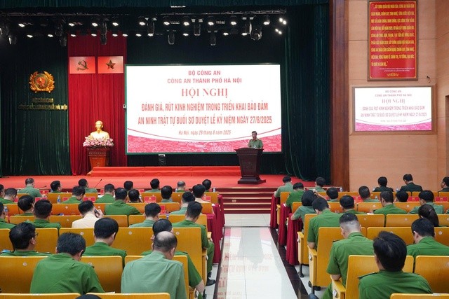 Công an Hà Nội: Nỗ lực đảm bảo an ninh tuyệt đối cho Lễ kỷ niệm 80 năm Quốc khánh 2/9