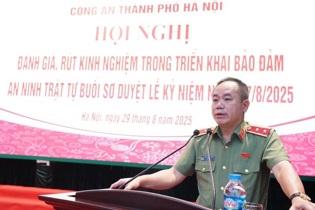 Công an Hà Nội: Nỗ lực đảm bảo an ninh tuyệt đối cho Lễ kỷ niệm 80 năm Quốc khánh 2/9