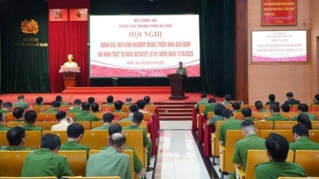 cong an ha noi no luc dam bao an ninh tuyet doi cho le ky niem 80 nam quoc khanh 29