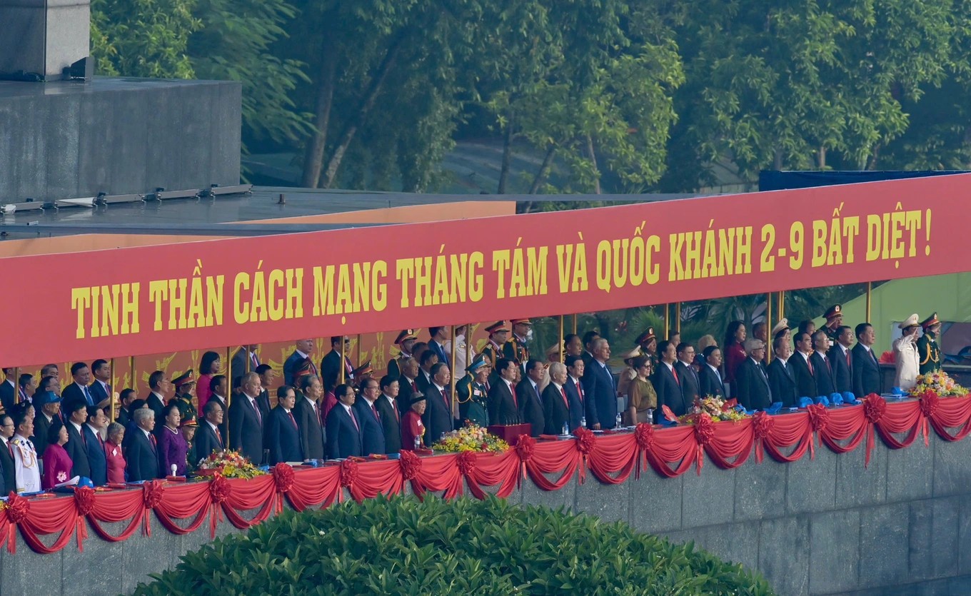 Lễ kỷ niệm, diễu binh, diễu hành 80 năm Cách mạng tháng Tám Thành công và Quốc khánh 2/9 Lễ kỷ niệm, diễu binh, diễu hành 80 năm Cách mạng tháng Tám Thành công và Quốc khánh 2/9