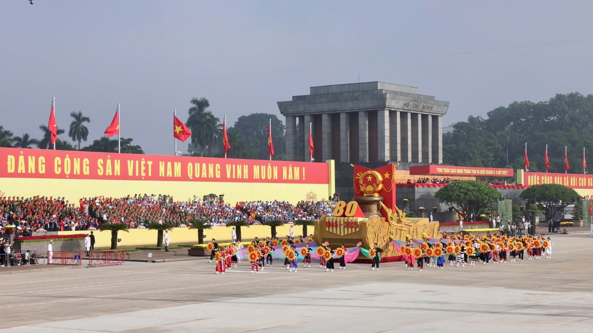 Lễ kỷ niệm, diễu binh, diễu hành 80 năm Cách mạng tháng Tám Thành công và Quốc khánh 2/9