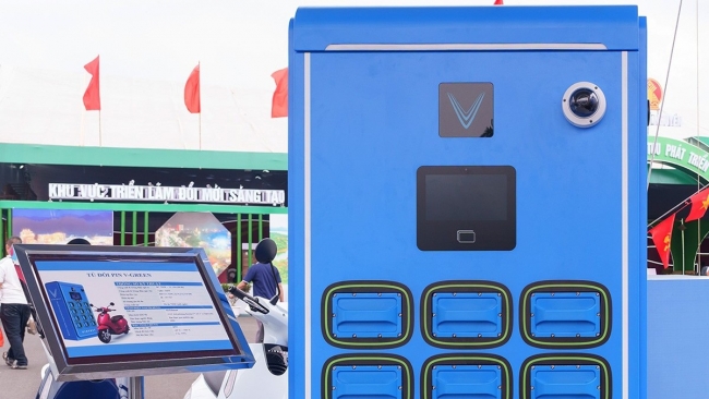 V-Green triển khai mô hình nhượng quyền tủ đổi pin xe máy điện - chỉ từ 210 triệu đồng tạo dòng tiền bền vững