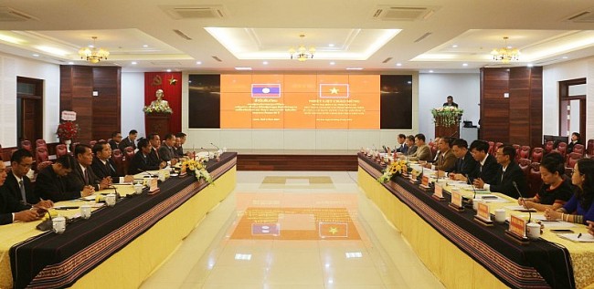 4 tỉnh Nam Lào chúc mừng Quốc khánh Việt Nam