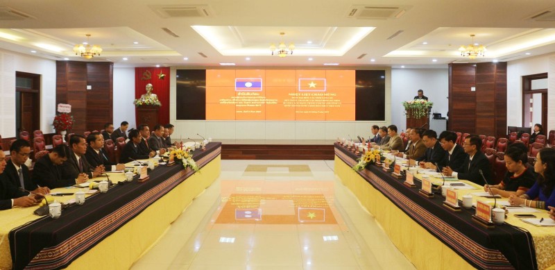 4 tỉnh Nam Lào chúc mừng Quốc khánh Việt Nam