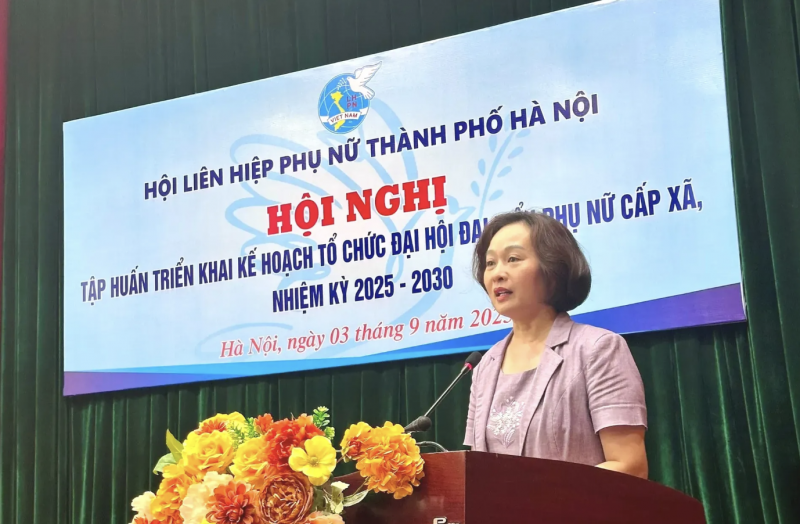 Hà Nội đẩy mạnh chuẩn bị Đại hội đại biểu phụ nữ cấp xã