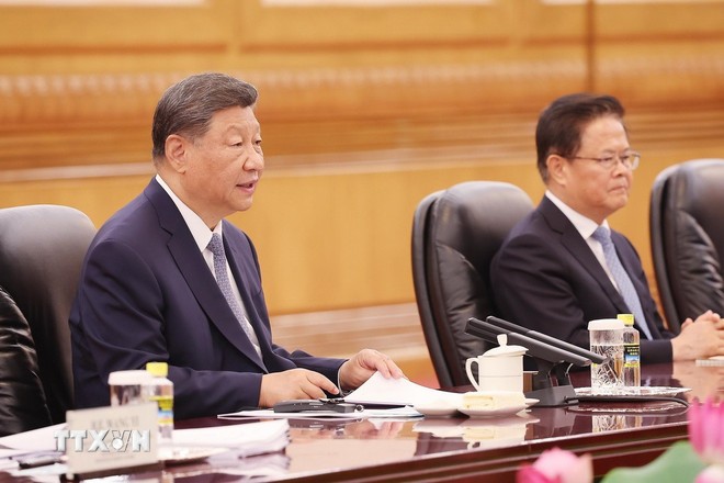 Việt Nam luôn ưu tiên hàng đầu việc củng cố và phát triển quan hệ Việt-Trung