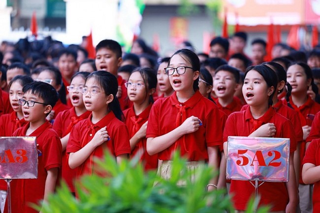 Sáng nay, gần 30 triệu học sinh, sinh viên tham dự lễ khai giảng đặc biệt