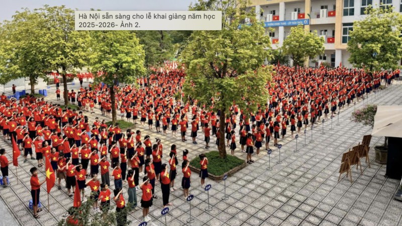 Hà Nội: Sẵn sàng cho ngày hội khai trường đặc biệt