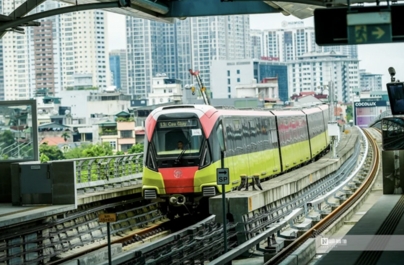 Thông qua phương án tuyến đường sắt đô thị số 5 Văn Cao - Hòa Lạc