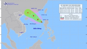 Thời tiết hôm nay (06/9): Áp thấp nhiệt đới trên biển Đông, có khả năng mạnh lên thành bão