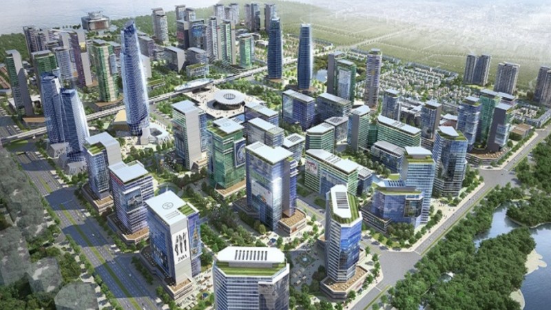 Điều chỉnh không gian kiến trúc trung tâm Khu đô thị Tây Hồ Tây