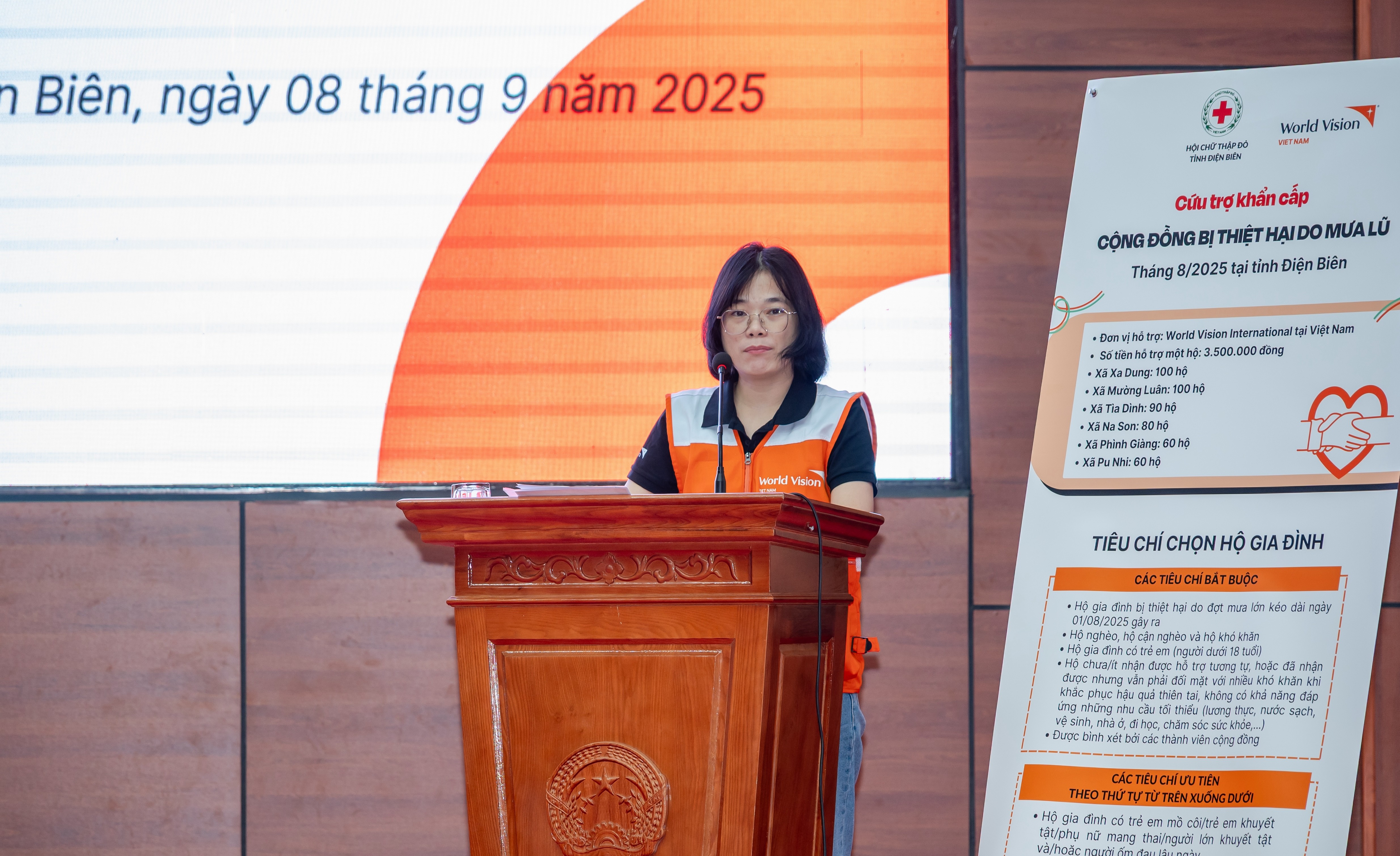 World Vision đồng hành cùng Điện Biên vượt qua mưa lũ