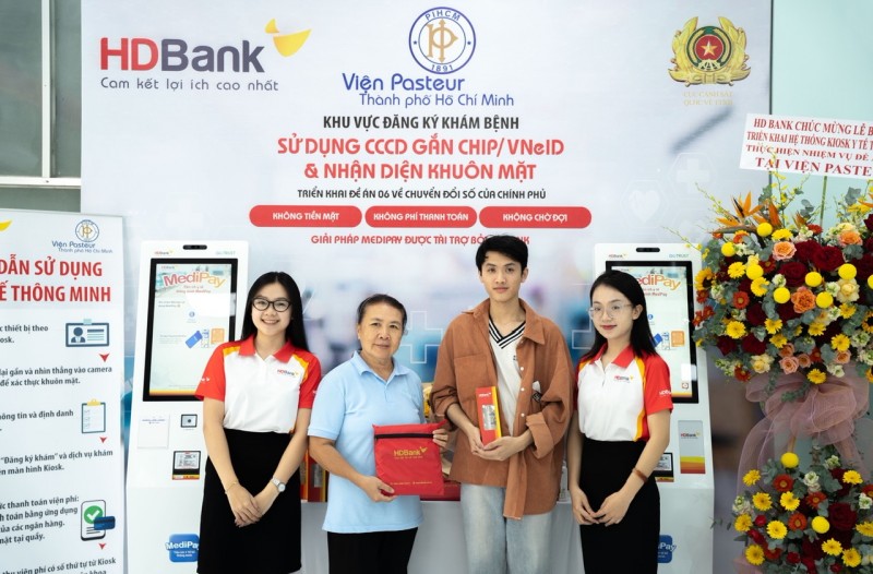 HDBank vận hành hệ thống Kiosk y tế thông minh tại Viện Pasteur TP Hồ Chí Minh